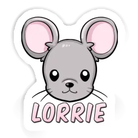 Sticker Lorrie Mouse Image