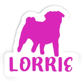 Sticker Pug Lorrie Image