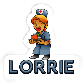 Lorrie Sticker Nurse Image