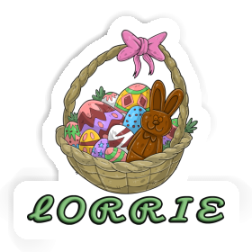 Lorrie Sticker Easter basket Image