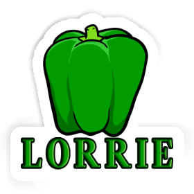 Sticker Lorrie Paprika Image