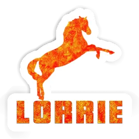 Horse Sticker Lorrie Image