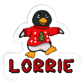 Penguin Sticker Lorrie Image