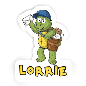 Postman Sticker Lorrie Image