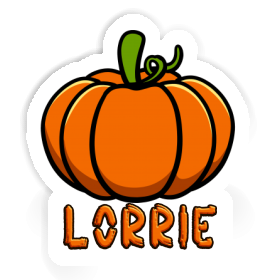 Sticker Pumpkin Lorrie Image