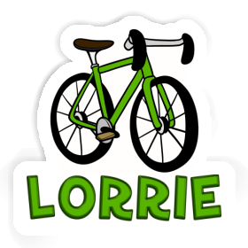 Sticker Racing Bicycle Lorrie Image