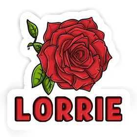 Lorrie Sticker Rose Image