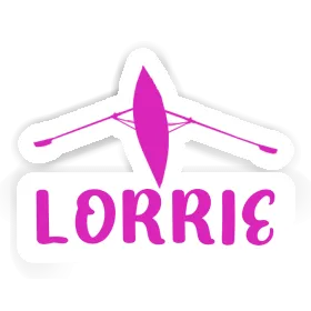 Lorrie Sticker Rowboat Image