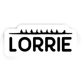 Rowboat Sticker Lorrie Image