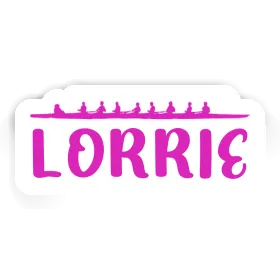 Lorrie Sticker Rowboat Image