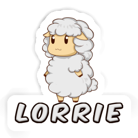 Lorrie Sticker Sheep Image