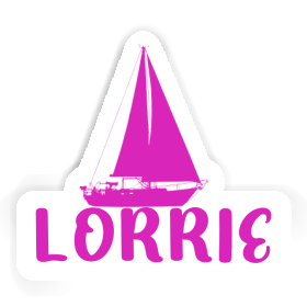 Sailboat Sticker Lorrie Image