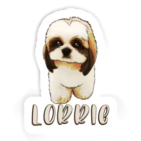 Shih Tzu Autocollant Lorrie Image