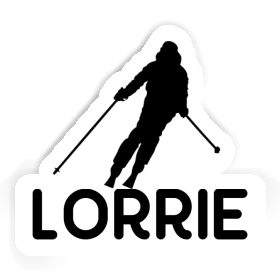 Lorrie Sticker Skier Image