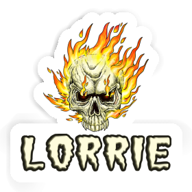 Sticker Lorrie Skull Image