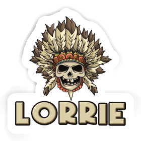 Sticker Lorrie Kids Skull Image