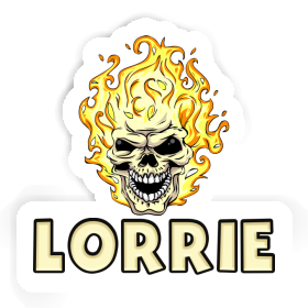 Sticker Lorrie Skull Image