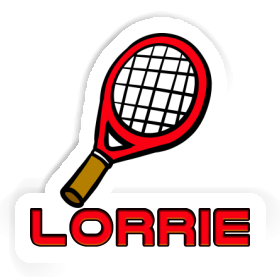 Sticker Tennis Racket Lorrie Image