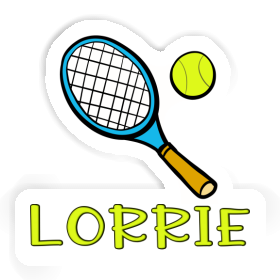 Sticker Lorrie Tennis Racket Image