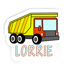 Dump Truck Sticker Lorrie Image