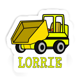 Sticker Lorrie Front Tipper Image