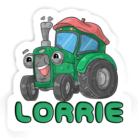 Sticker Lorrie Tractor Image