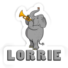 Elephant Sticker Lorrie Image