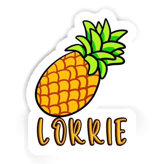 Sticker Lorrie Pineapple Notebook Image