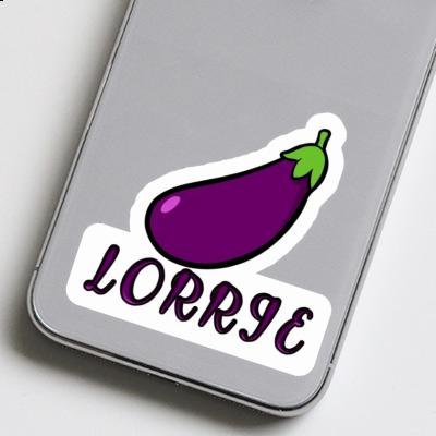 Lorrie Sticker Aubergine Notebook Image