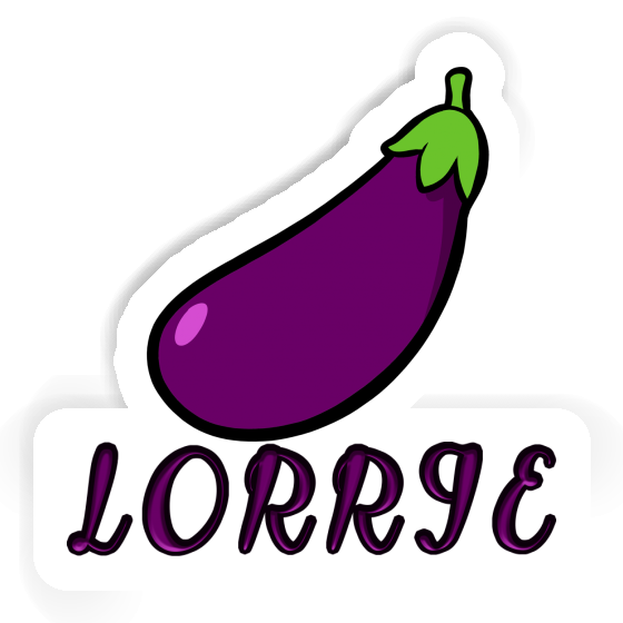 Lorrie Sticker Aubergine Gift package Image