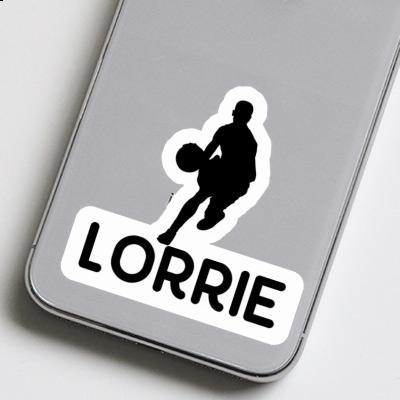 Sticker Basketball Player Lorrie Notebook Image