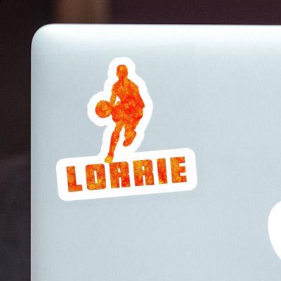 Basketballspieler Sticker Lorrie Laptop Image