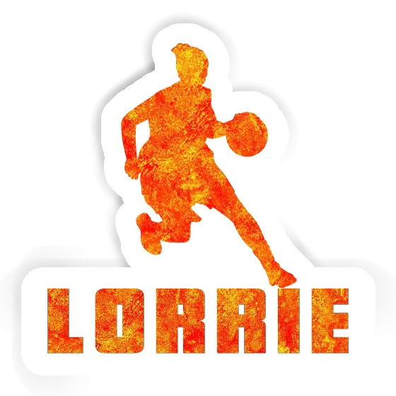 Sticker Basketballspielerin Lorrie Gift package Image