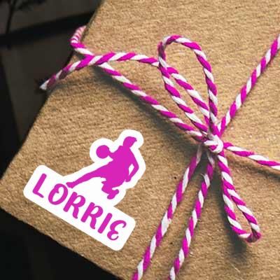 Basketballspielerin Sticker Lorrie Gift package Image