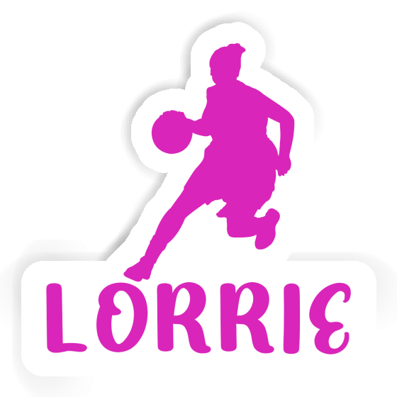 Basketballspielerin Sticker Lorrie Gift package Image