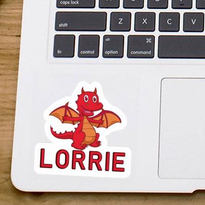 Aufkleber Baby-Drache Lorrie Notebook Image