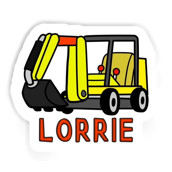 Lorrie Autocollant Mini-pelle Image