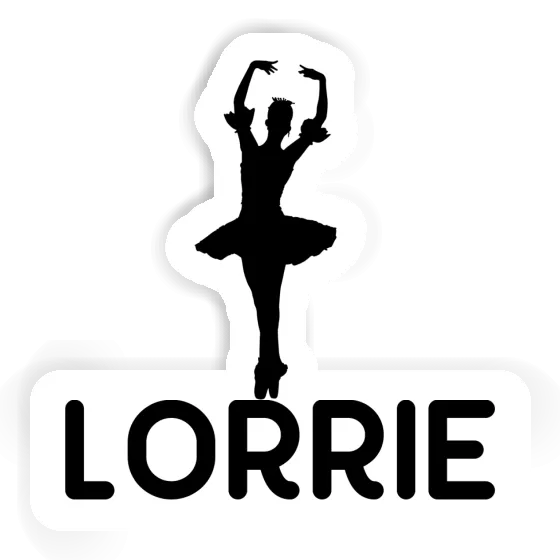 Lorrie Sticker Ballerina Notebook Image