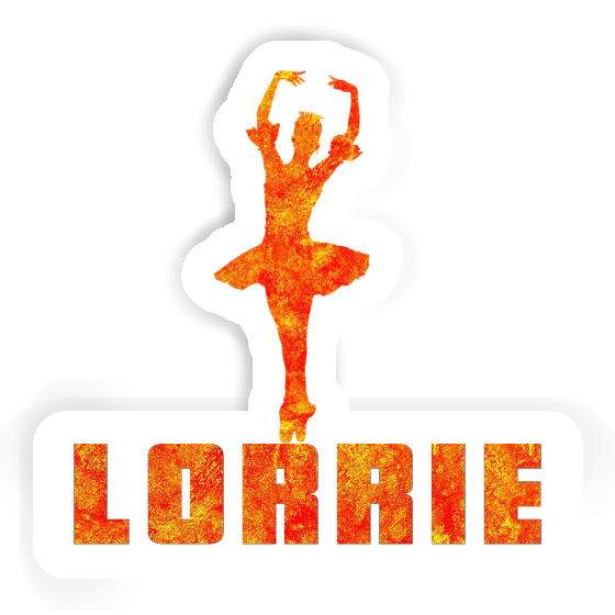 Ballerina Sticker Lorrie Image