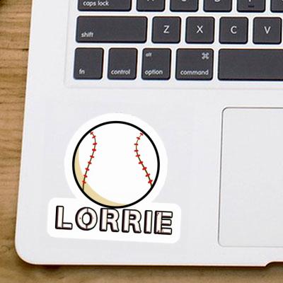 Sticker Lorrie Baseball Laptop Image