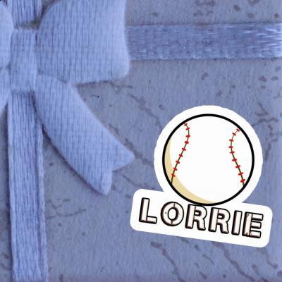 Sticker Lorrie Baseball Notebook Image