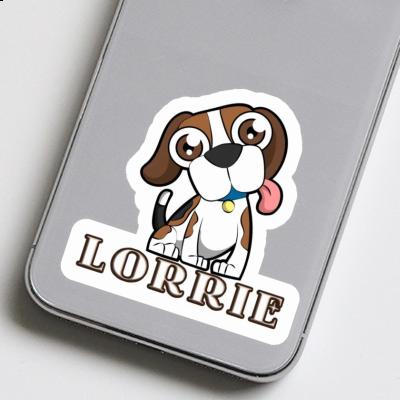 Lorrie Aufkleber Beagle-Hund Gift package Image