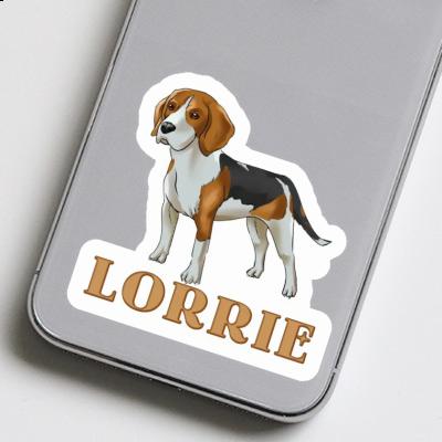 Autocollant Beagle Lorrie Laptop Image