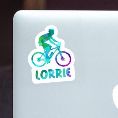 Sticker Biker Lorrie Laptop Image