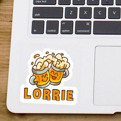 Lorrie Sticker Beer Image