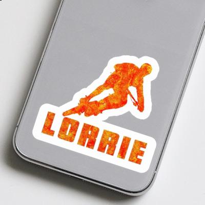 Lorrie Sticker Biker Image