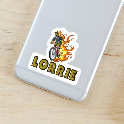 Lorrie Sticker Mountainbiker Image