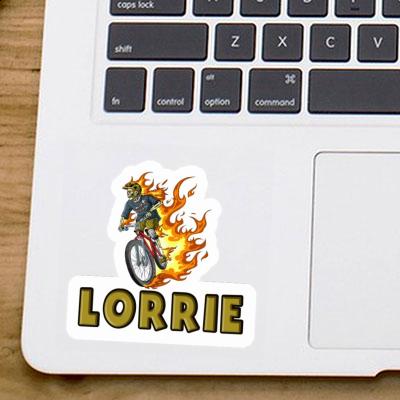 Lorrie Sticker Biker Image