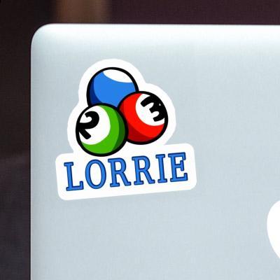 Sticker Lorrie Billiard Ball Image