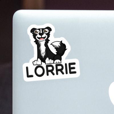 Sticker Collie Lorrie Laptop Image